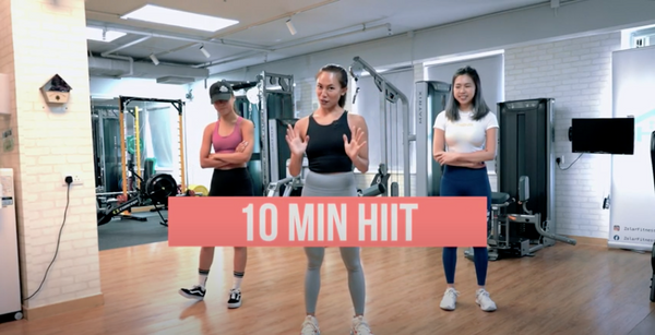 10mins full body training exercise with YankiDin & Zoe